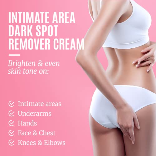 QIAWI Intimate Dark Spot Remover for Body, Face, Bikini and Sensitive Areas