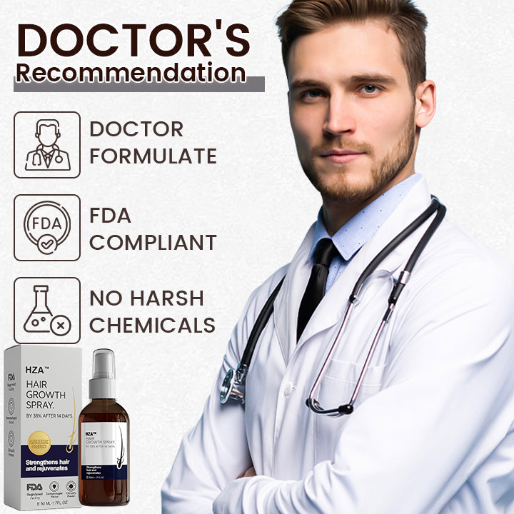 🌿LAST DAY PROMOTION - 70% OFF🌿 HZA™ Natural Hair Regrowth Spray