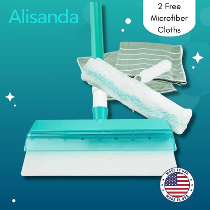 ⭐⭐Final 4 Hours: 60% OFF⭐⭐⭐⭐  Alisanda Recyclable Silicone Window Squeegee Kit SKU