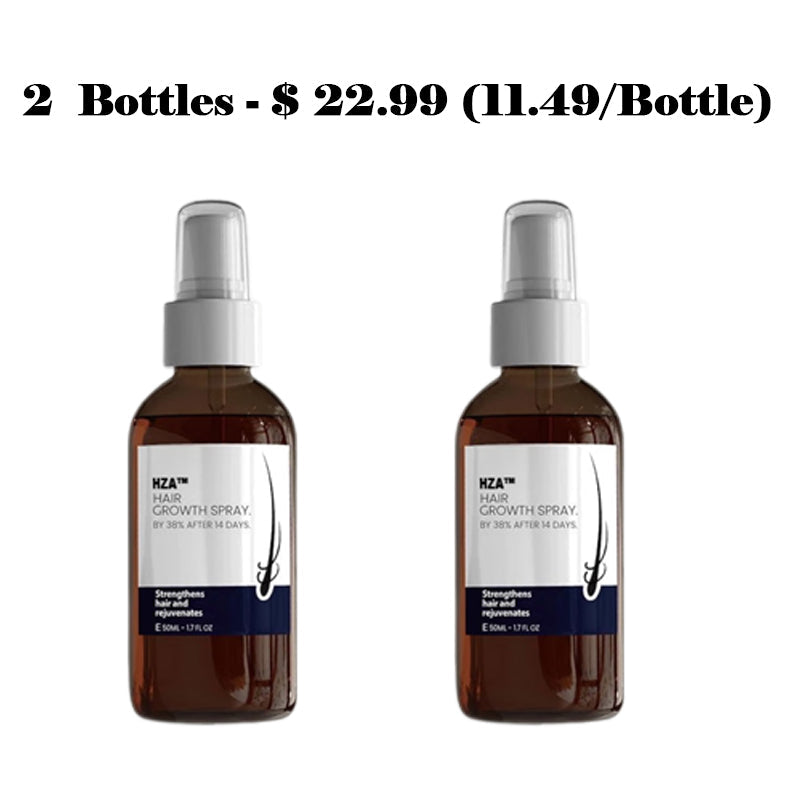🌿LAST DAY PROMOTION - 70% OFF🌿 HZA™ Natural Hair Regrowth Spray