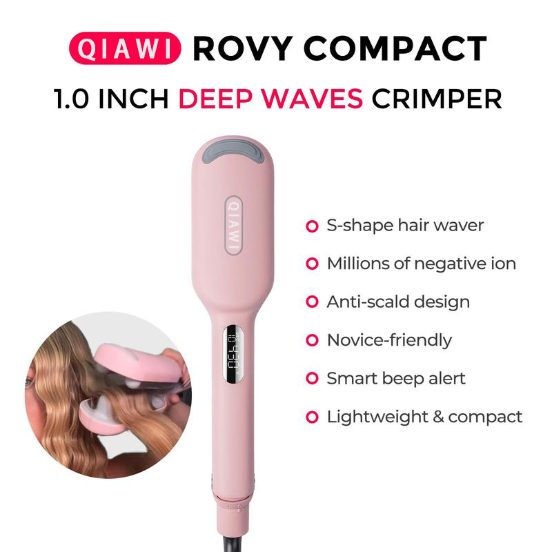 ⭐⭐Final 4 Hours: 60% OFF COMPACT Hair Waver Crimper SKU