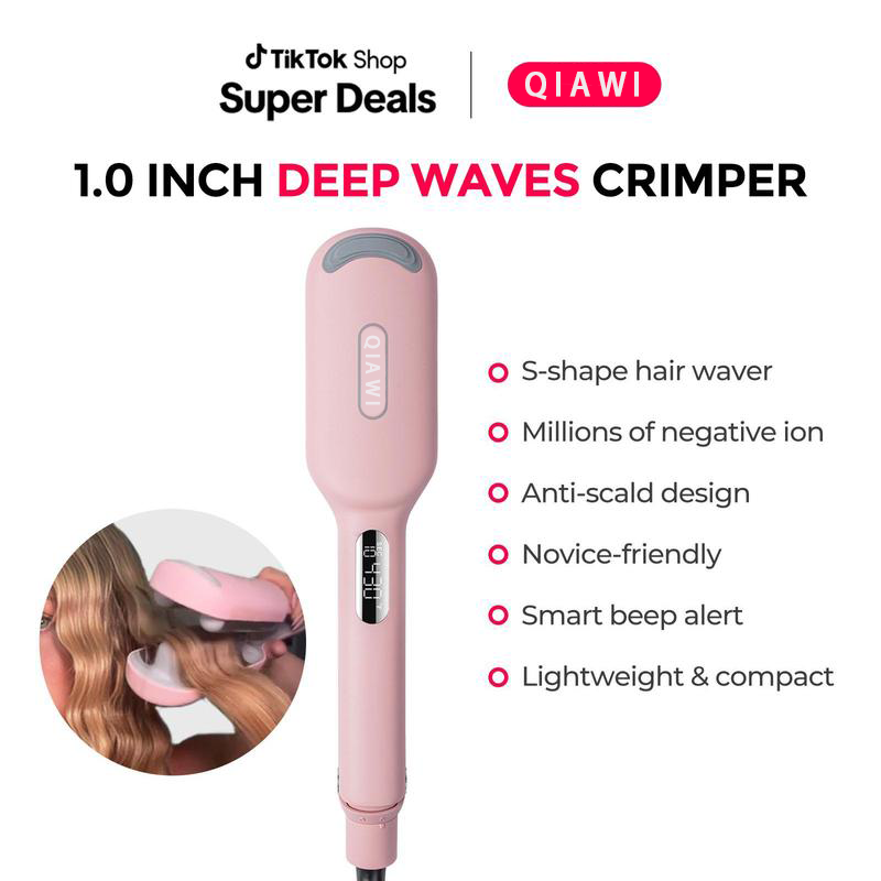 ⭐⭐Final 4 Hours: 60% OFF COMPACT Hair Waver Crimper SKU