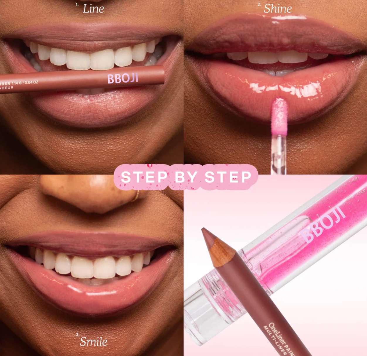 🌸💐Matte Lip Gloss & Lip Liner 2-teiliges Set