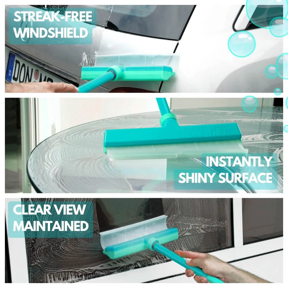 ⭐⭐Final 4 Hours: 60% OFF⭐⭐⭐⭐  Alisanda Recyclable Silicone Window Squeegee Kit SKU