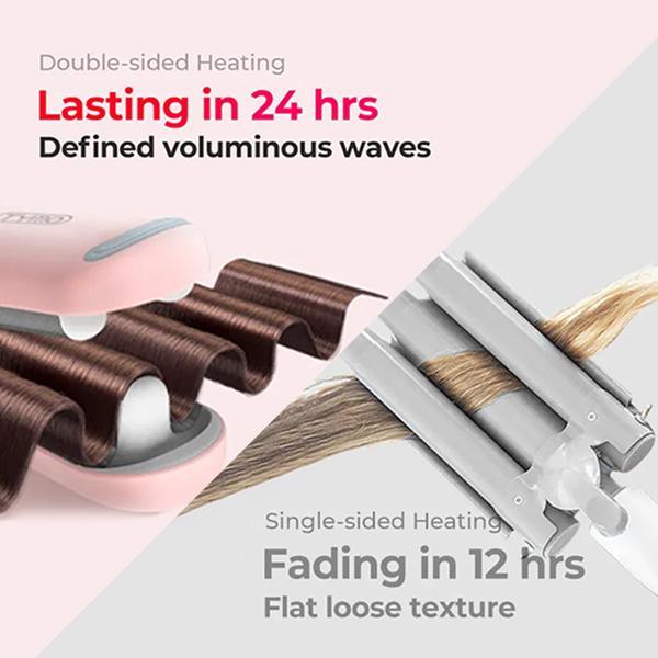 ⭐⭐Final 4 Hours: 60% OFF COMPACT Hair Waver Crimper SKU